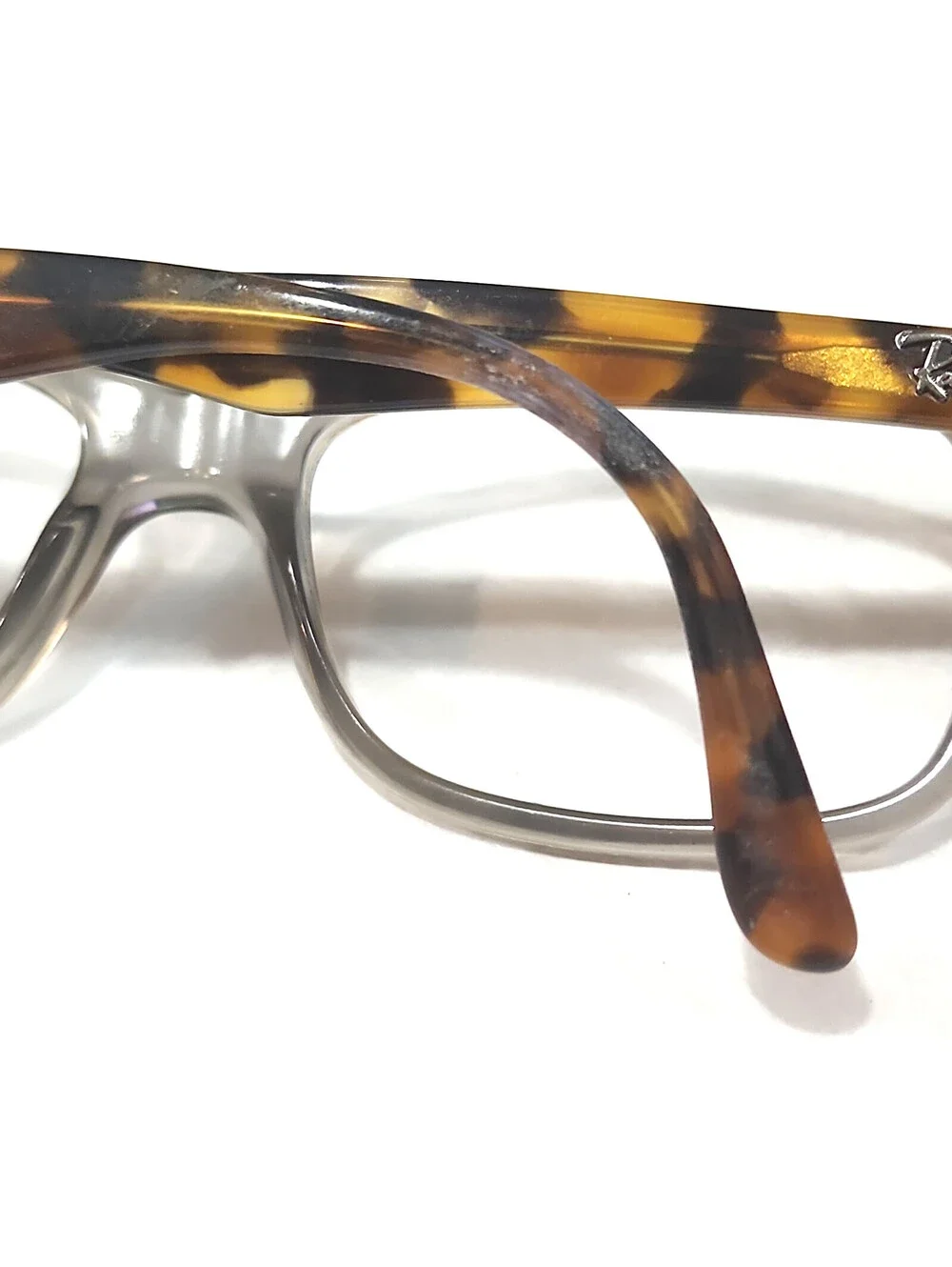 Ray Ban RB5228 5629 Gray Tortoise Oval Eyeglasses Frames 53/17 140 WA
